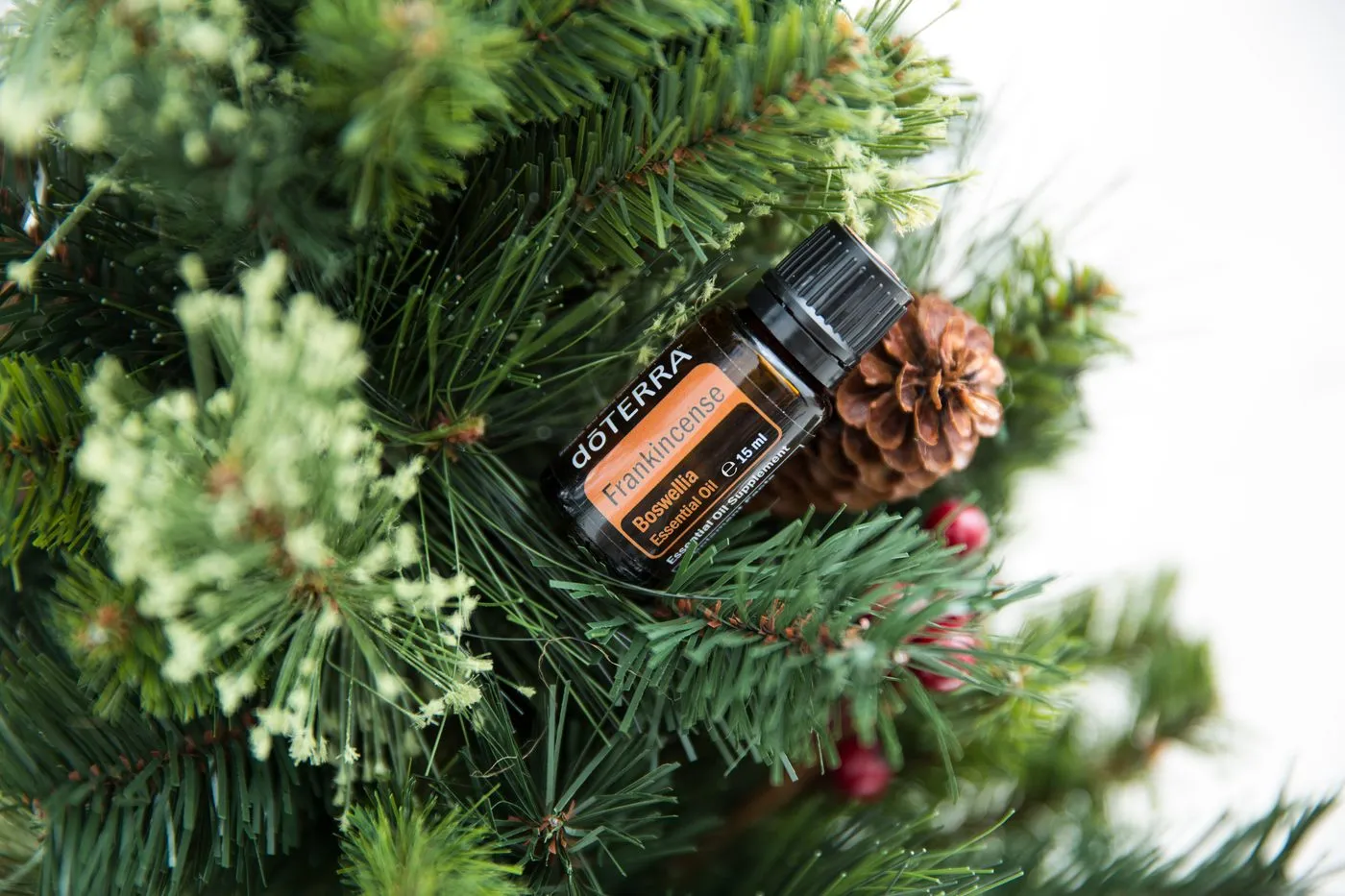 Óleo dōTERRA Frankincense 15ml — foto de estúdio